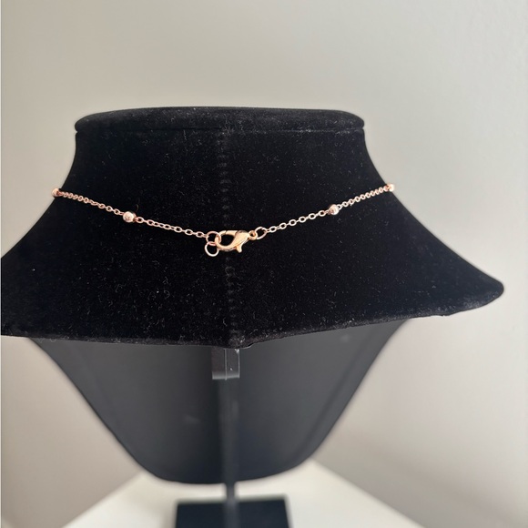 Delicate Multicolor Pendant Necklace - Women's Jewelry - Picture 6 of 6